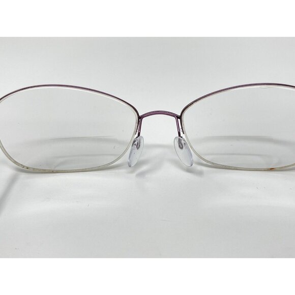 Silhouette 7436 60 6072 - Gem SILHOUETTE TNG TITAN NYLOR EYEGLASSES Blackberry 4470 40 6072 HALF RIMLESS 52-16